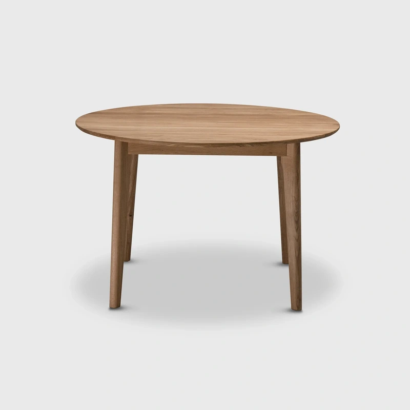 Masa extensibila Selva din stejar masiv Ø120–220 cm, stejar natur [3]