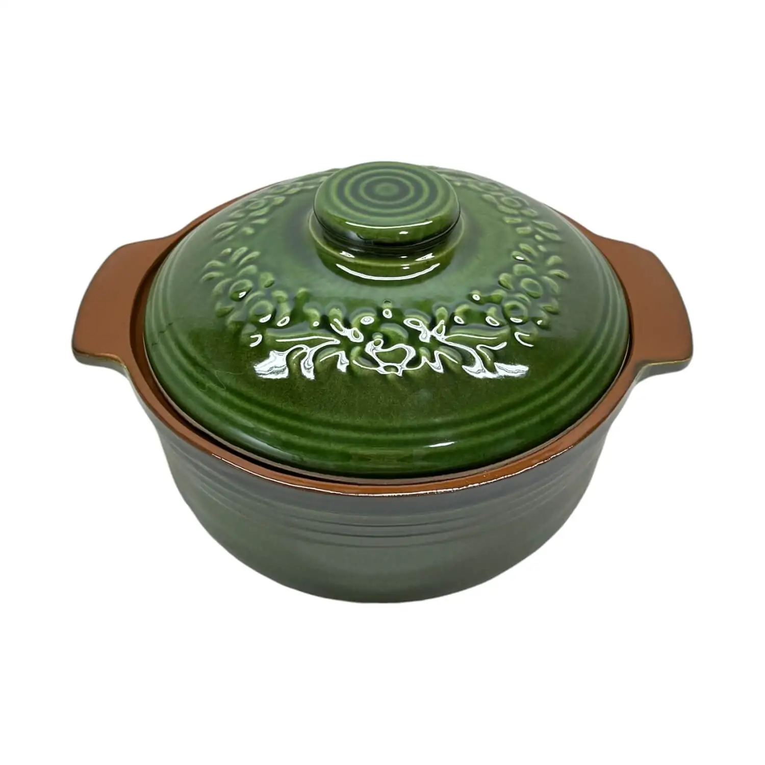 oală de lut 4 litri verde pentru sarmale atelier49 [7]