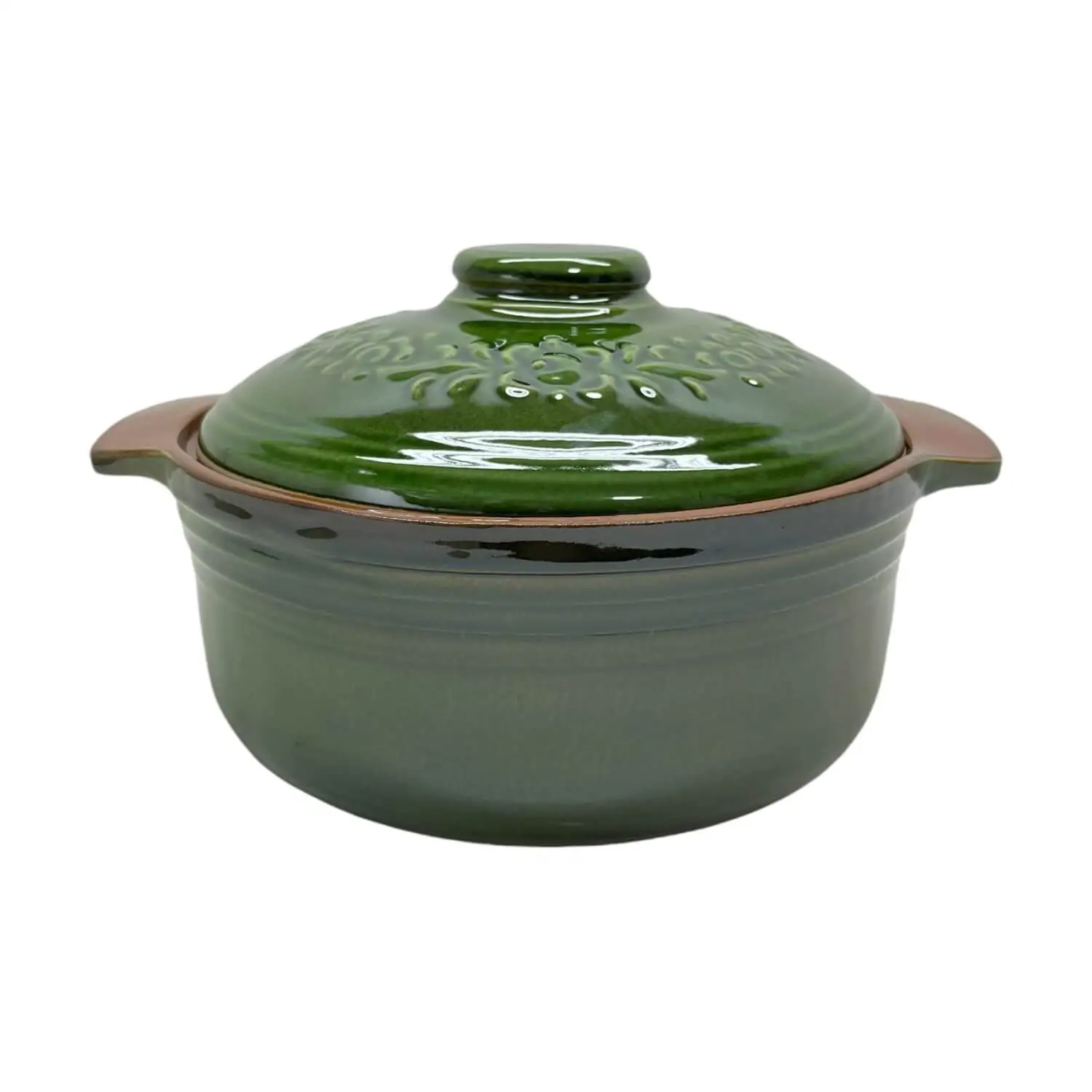 oală de lut 4 litri verde pentru sarmale atelier49 [6]