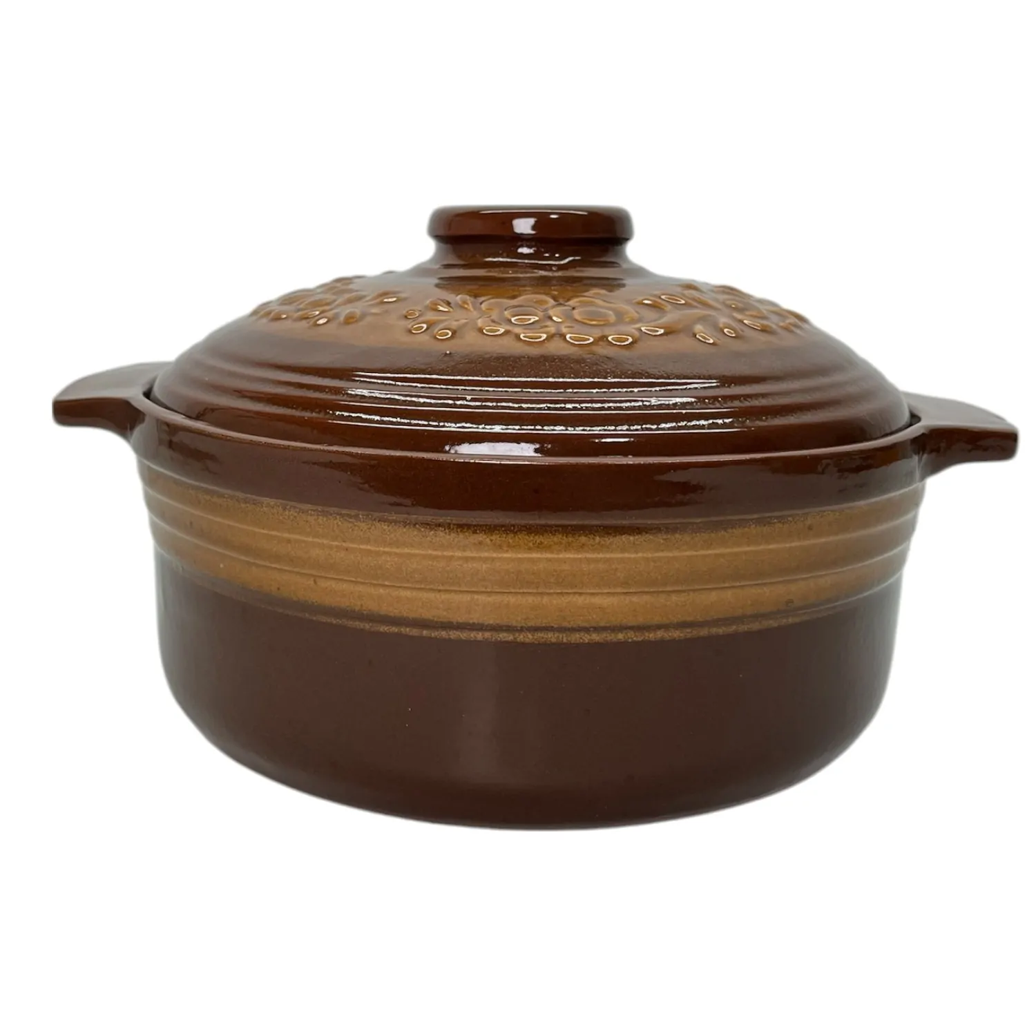 Oala pentru sarmale si friptura glazurata ceramica 4 litri [2]