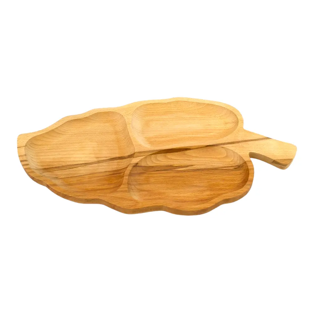 Platou rustic artizanal din lemn de fag, 53x27 cm, ideal pentru brânzeturi, mezeluri, fructe și aperitive. Calitate premium de la Atelier 49 [3]