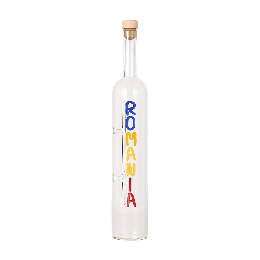 Cadou Personalizat Sticlă Artizanală cu Nume Elegantă pentru Băuturi - Atelier 49 [2]