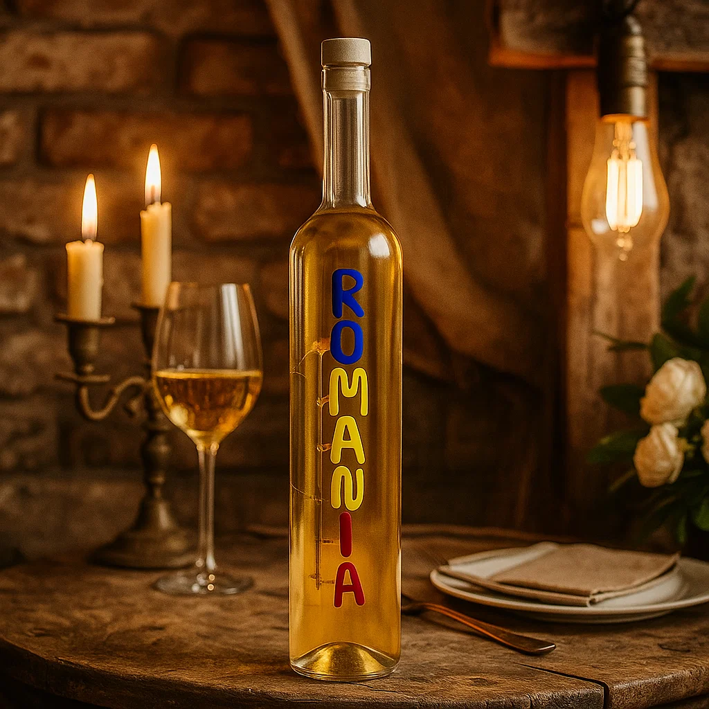 Cadou Personalizat Sticlă Artizanală cu Nume Elegantă pentru Băuturi - Atelier 49 [4]