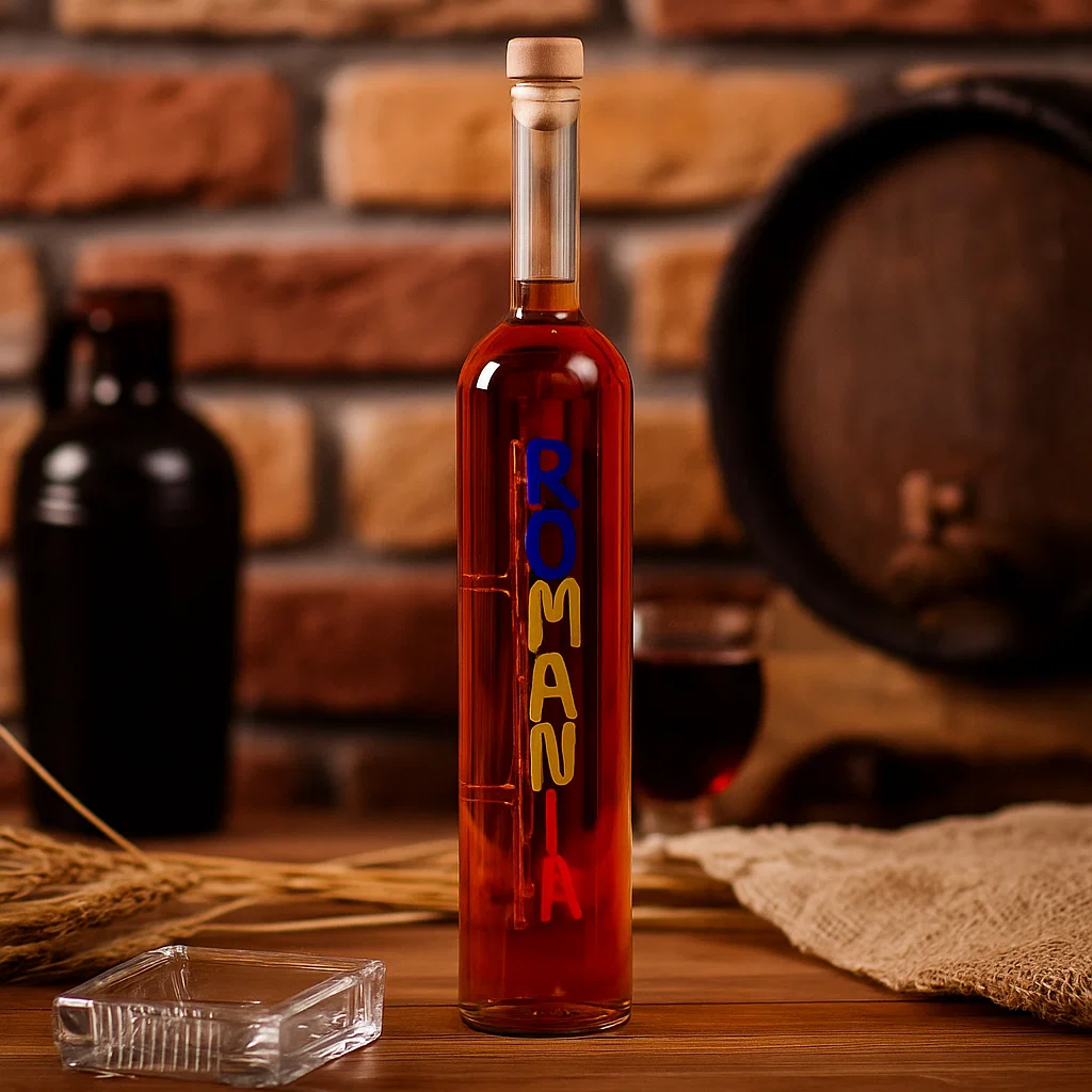 Cadou Personalizat Sticlă Artizanală cu Nume Elegantă pentru Băuturi - Atelier 49 [3]
