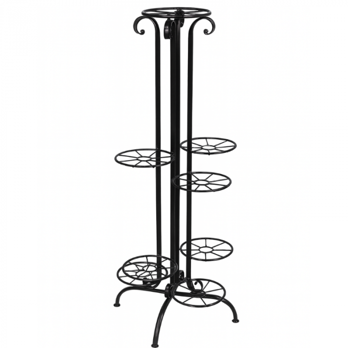 Suport de flori din fier forjat negru 123x50 cm – Lora | Atelier 49 [2]