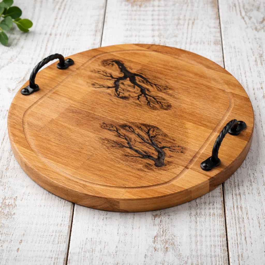 tava-lemn-rotunda-manere-fier-forjat- atelier49.ro [2]