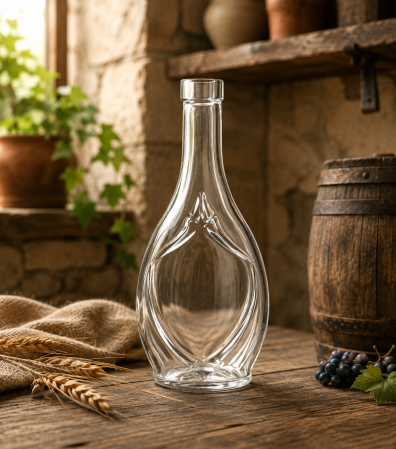 CADOURI - Sticla 250 / 500 ml cu dop inclus pentru marturii de nunta si botez