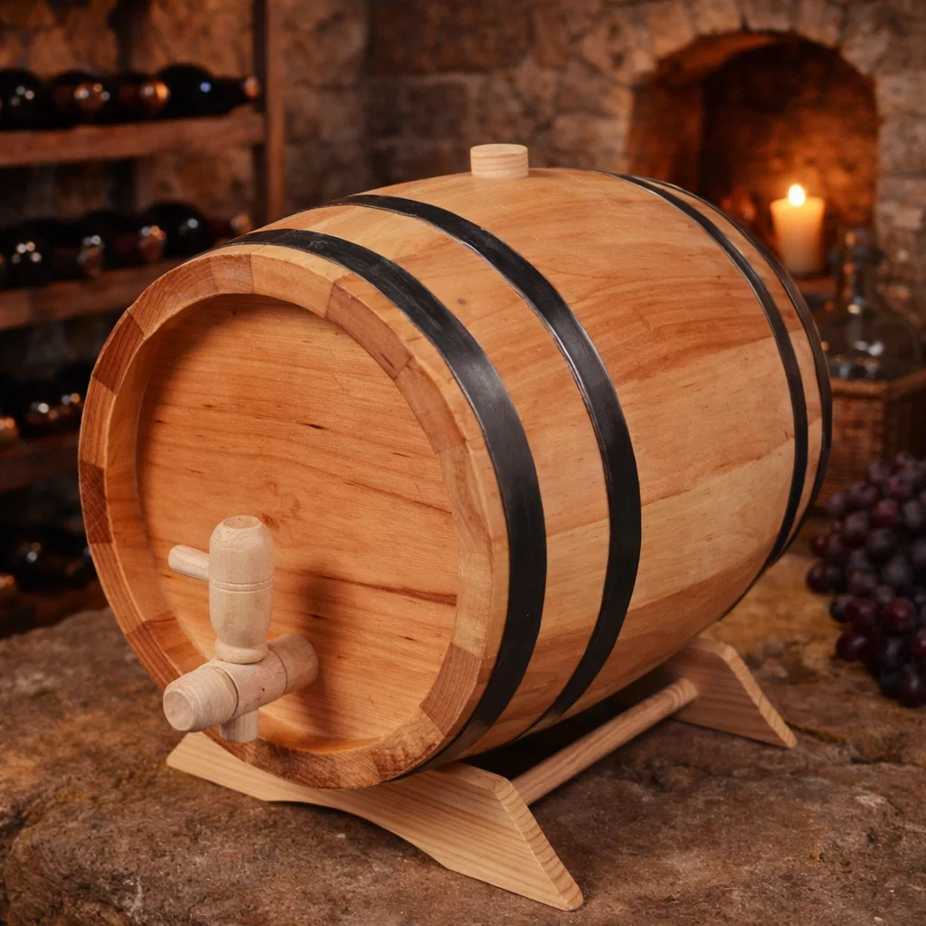 ARTICOLE DIN LEMN - Butoi din lemn masiv de fag pentru vin
