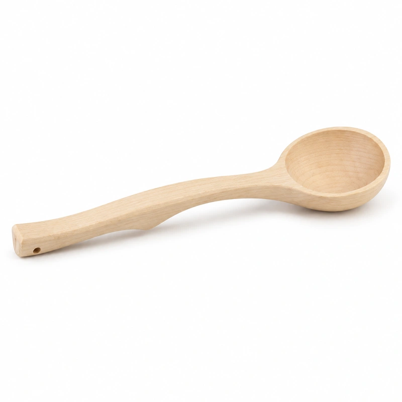 Accesorii sauna - Lingura din lemn pentru sauna, 40 x 10 cm
