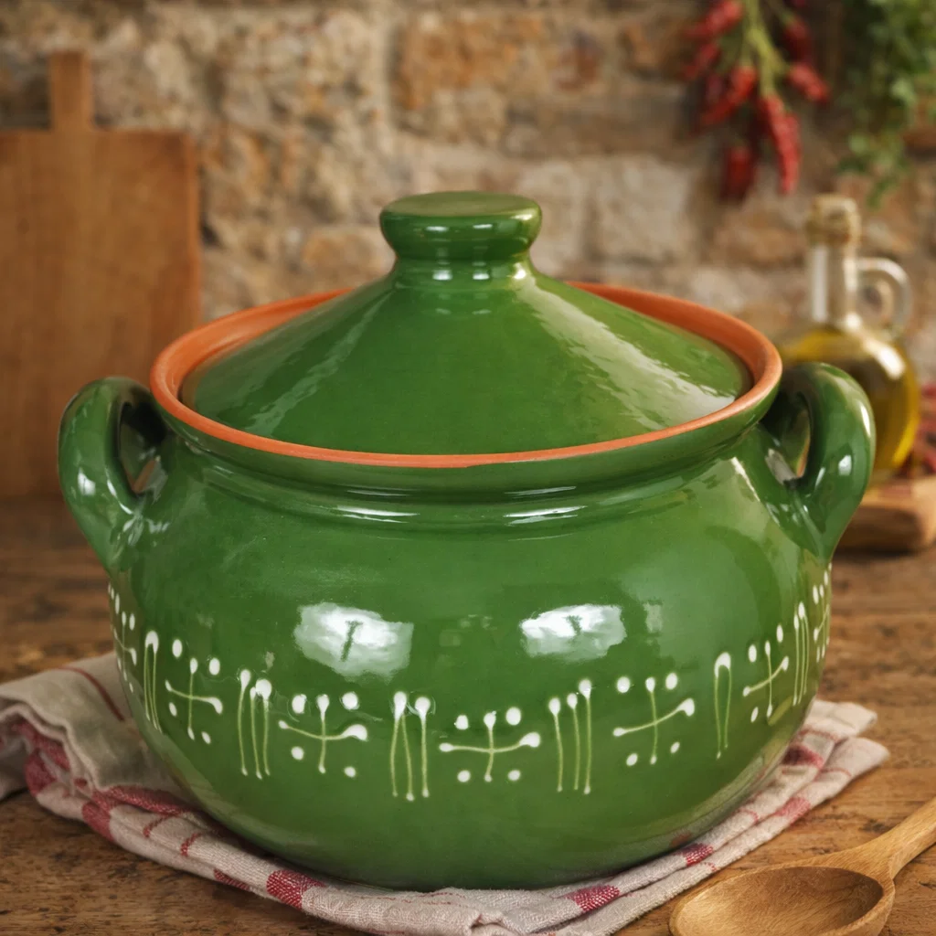 CERAMICĂ - oala-din-lut-glazurata-pentru-sarmale-5-litri