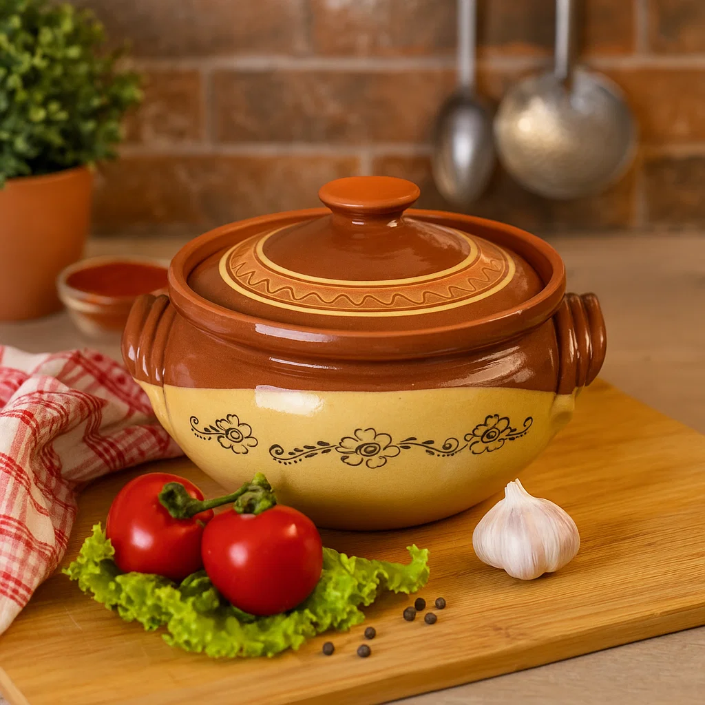 Ceramica - Oala din lut pentru sarmale