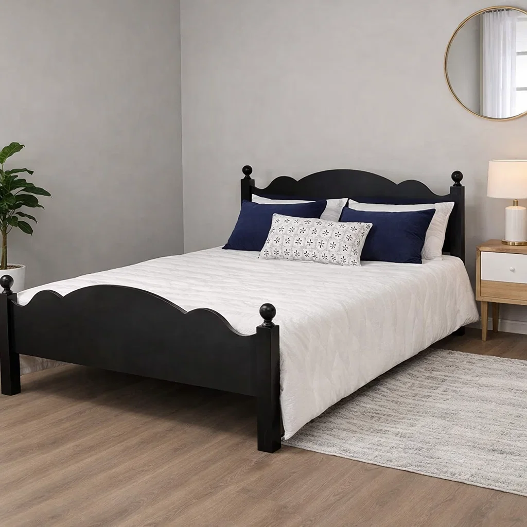 Paturi din lemn masiv - pat-aria-lemn-masiv-brad-140x200-atelier49.ro