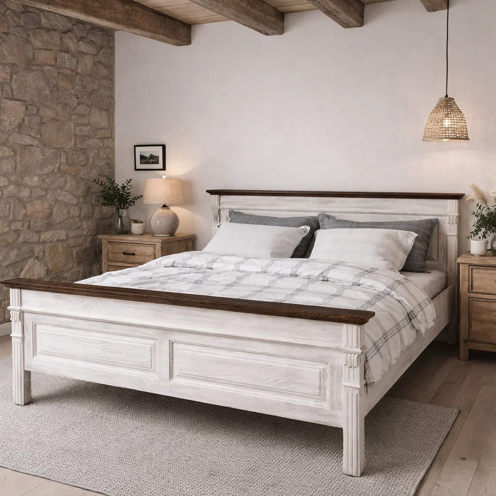 Paturi din lemn masiv - pat-matrimonial-180x200-lemn-masiv-cu-ornamente-personalizabil.jpg