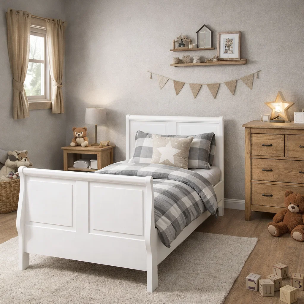 Paturi din lemn masiv - pat-90x200-lemn-masiv-tip-printesa.jpg