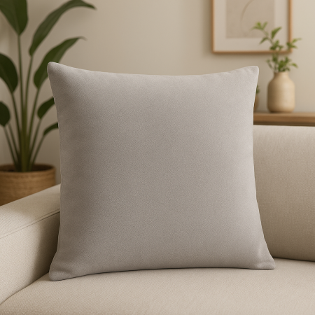 Perne Decorative - Perna Decorativa, Gri Deschis, 45x45 cm - ATELIER 49