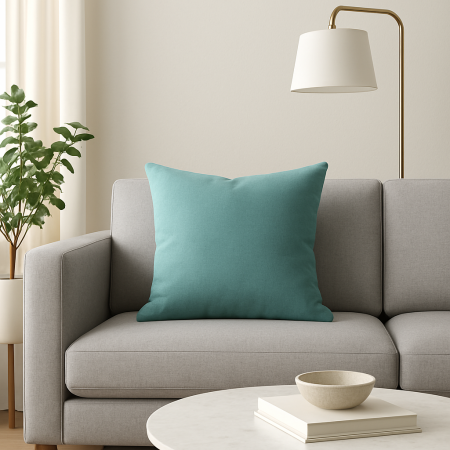 Perne Decorative - Perna Decorativa, Turcoaz, 45x45 cm - ATELIER 49