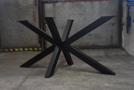 FIER FORJAT - Picior Metalic Spider, Cadru Metalic Masa Spider 175x62x72 cm - A T E L I E R 49