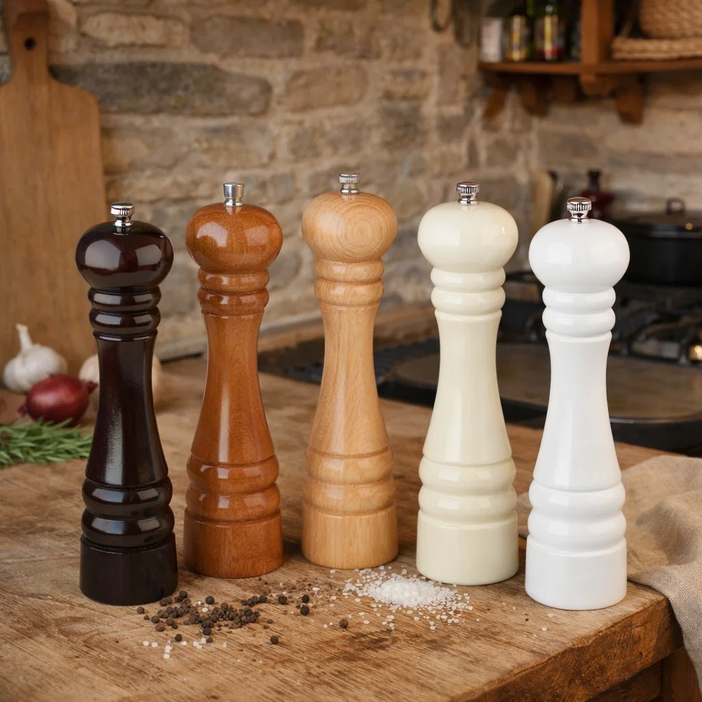 Accesorii bucătărie - set-5-rasnite-lemn-sare-piper-18cm.jpg