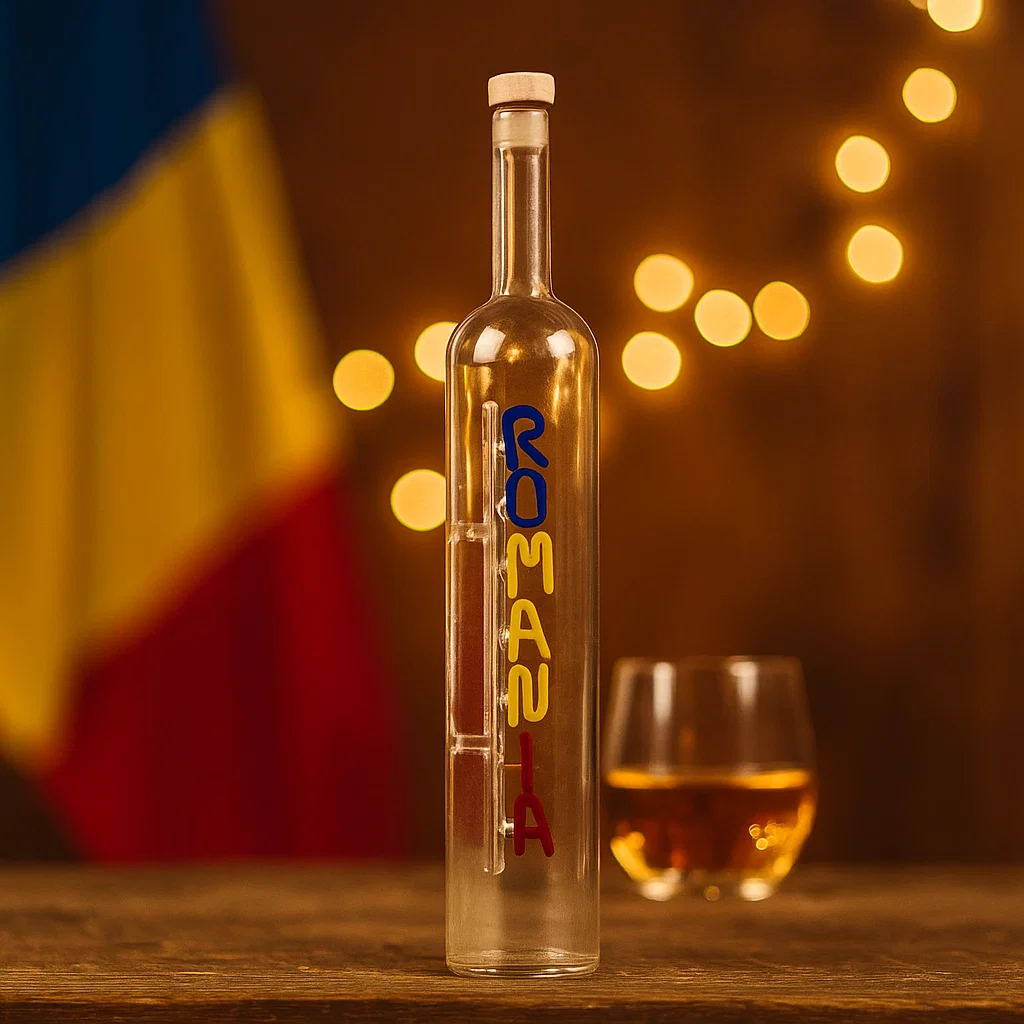Cadou Personalizat Sticlă Artizanală cu Nume Elegantă pentru Băuturi - Atelier 49 [4]