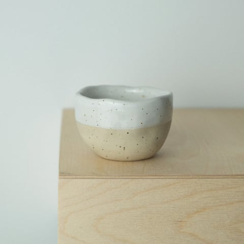 Colecția Terra - Ceașcă 80 ml - Terra Alba