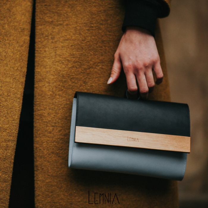 Geanta Play Grey & Black [2]