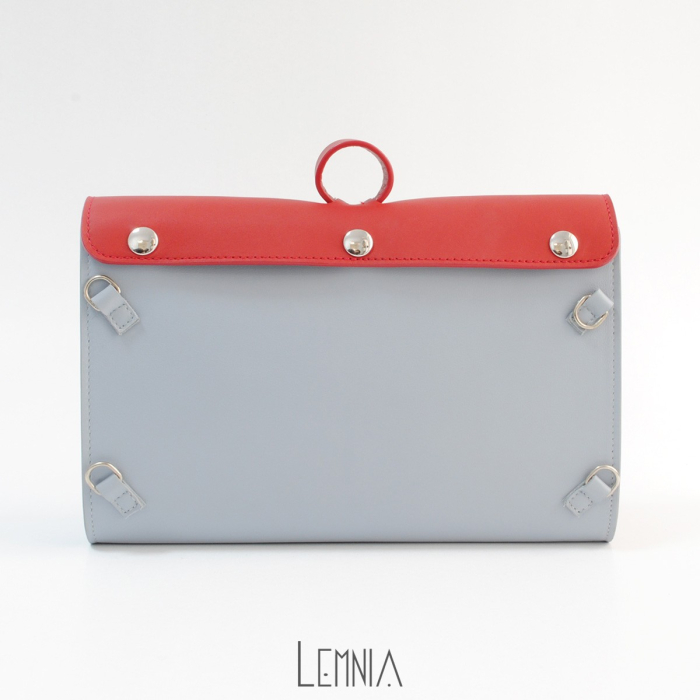 Geanta Play Grey & Red [5]