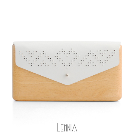 Genti - Geanta Inima White