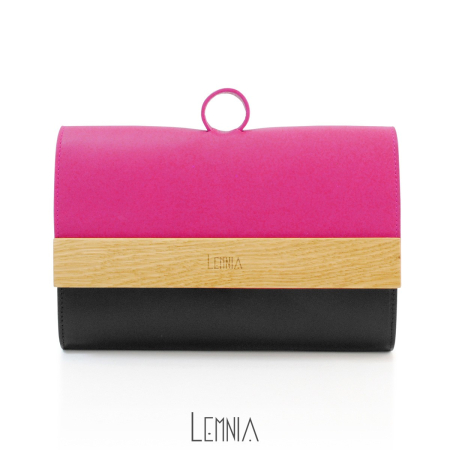 Genti - Geanta Play Black & Pink