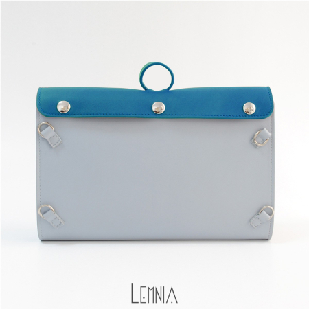 Geanta Play Grey & Pacific Blue [2]
