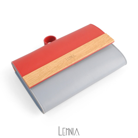 Geanta Play Grey & Red [2]