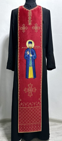 Vesminte Episcop/Preot/Diacon - Epitrahil SF Efrem