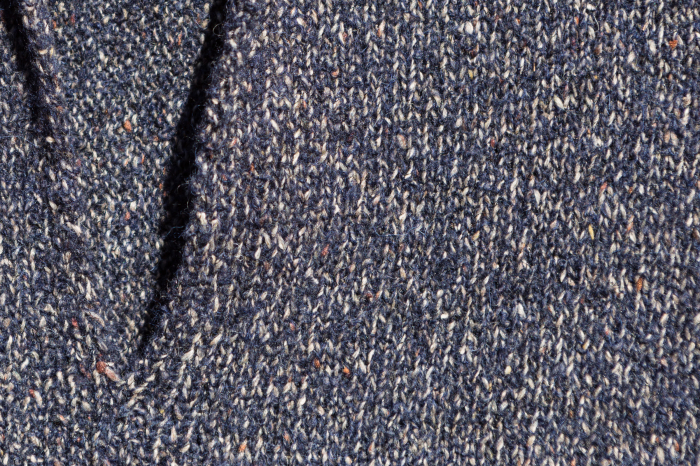 Poncho Tricotat Manual pentru Femei, bleumarin [3]