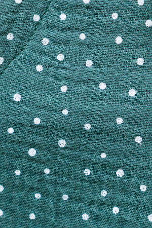 Rochie de Vara de Muselina, 11 ani, verde inchis [2]