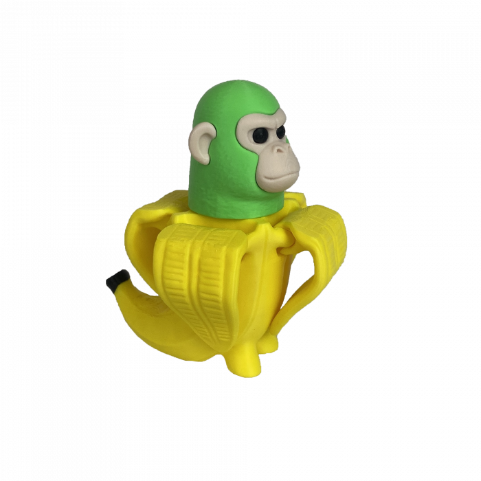 Chimpanzini bananini - Italian Brain Rot - Jucarie 3D Articulata, Plastic [3]