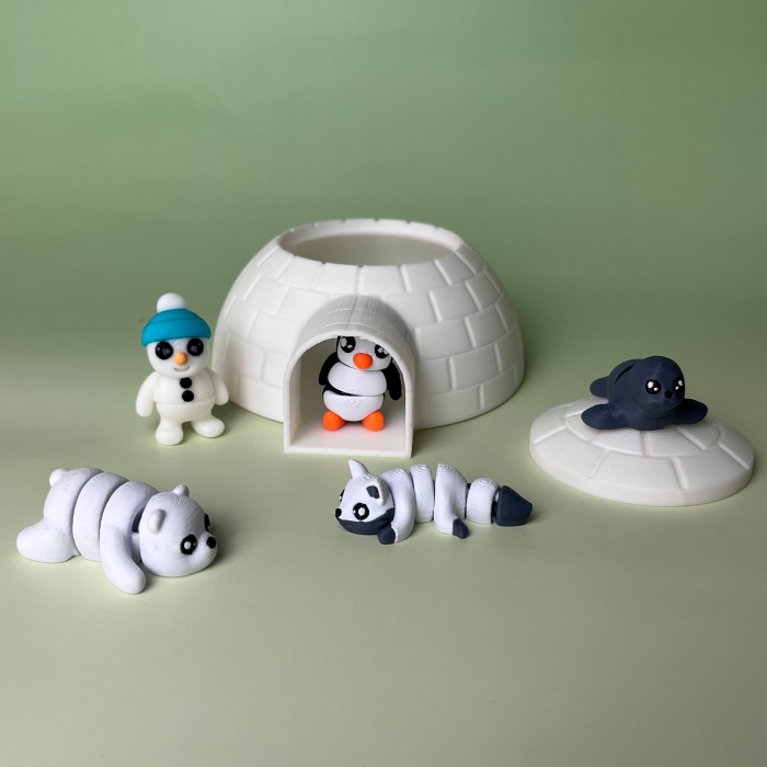 Iglu Polar - Set cu 5 Zigluți Tematici [3]