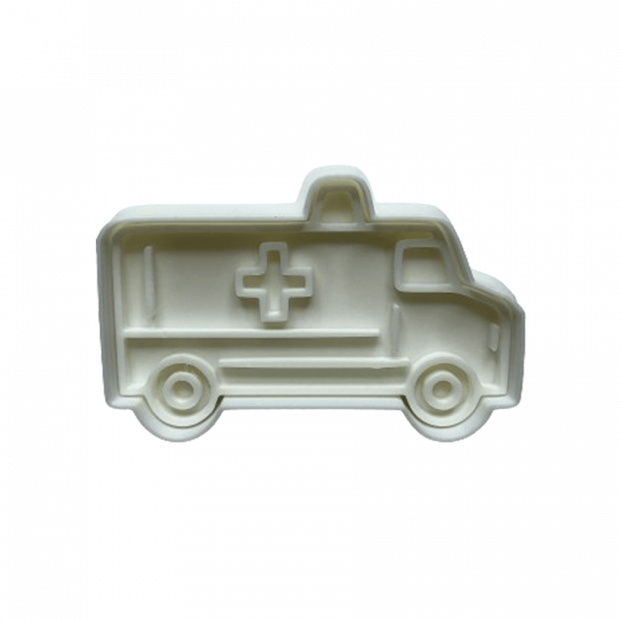 CookieStamp - Ambulanta, 60x90x16 mm - Cookie Cutter Decorativ pentru Aluat, Ștampilă pentru Biscuiți Unicat - Ideal pentru copii [7]