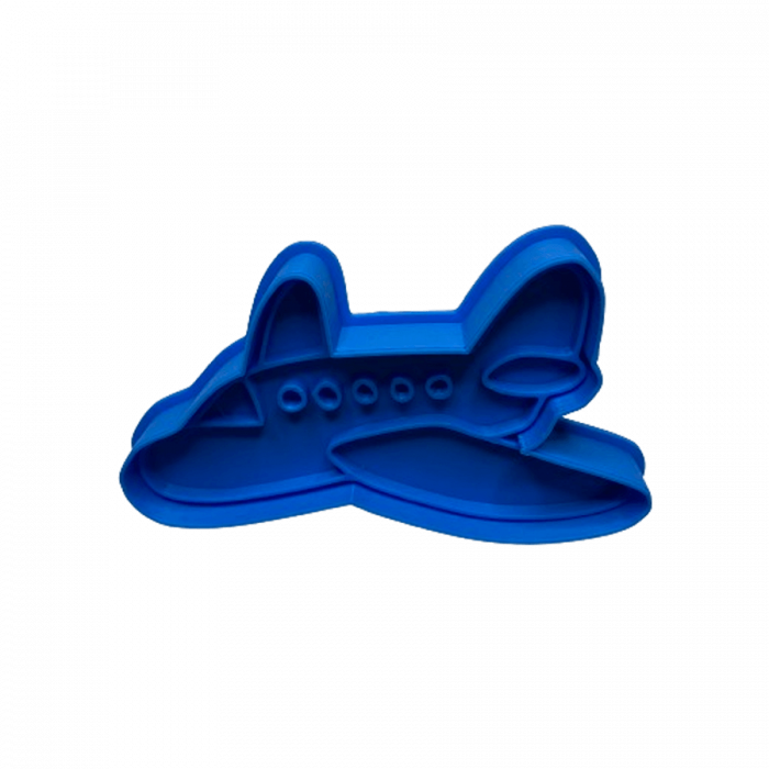 CookieStamp - Avion, 59x99x16 mm - Cookie Cutter Decorativ pentru Aluat, Ștampilă pentru Biscuiți Unicat - Ideal pentru copii [7]