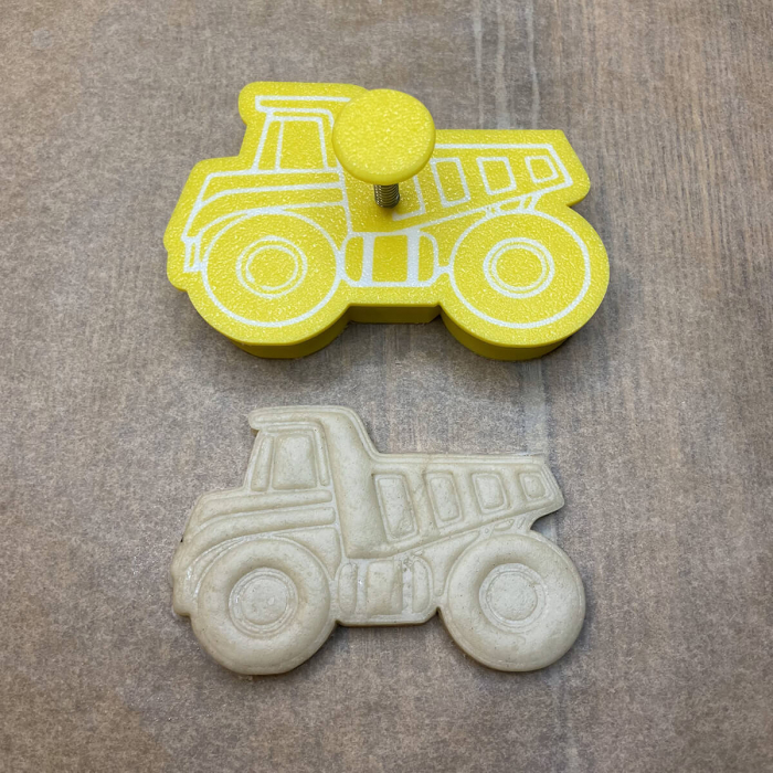 CookieStamp - Basculanta, 60x90x16 mm - Cookie Cutter Decorativ pentru Aluat, Ștampilă pentru Biscuiți Unicat - Ideal pentru copii [6]