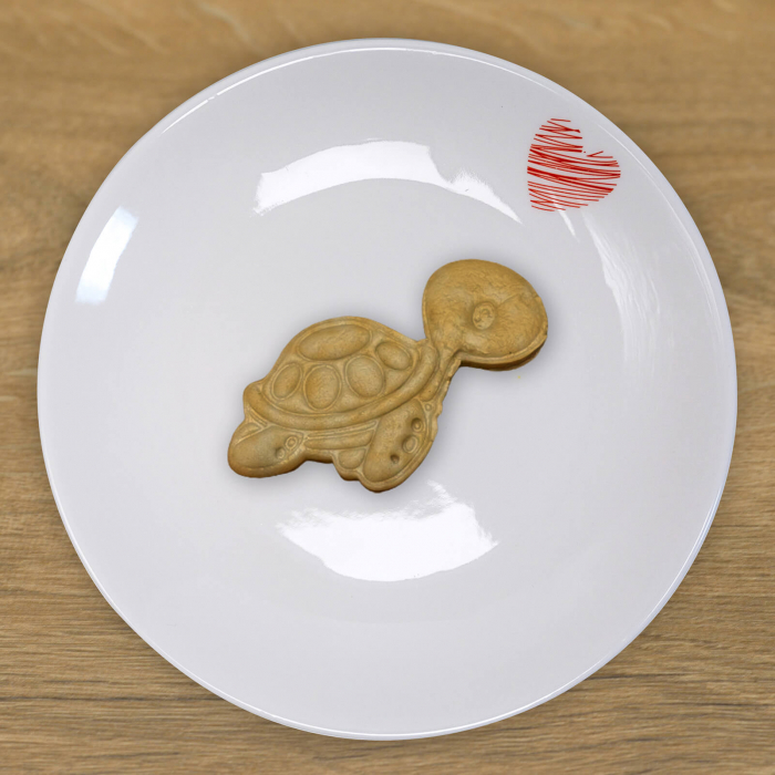 CookieStamp - Broasca Testoasa, 77x97x16 mm - Cookie Cutter Decorativ pentru Aluat, Ștampilă pentru Biscuiți Unicat - Ideal pentru copii [5]