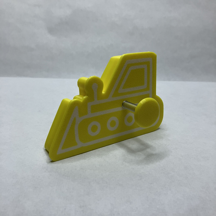 CookieStamp - Buldozer, 59x88x16 mm - Cookie Cutter Decorativ pentru Aluat, Ștampilă pentru Biscuiți Unicat - Ideal pentru copii [9]