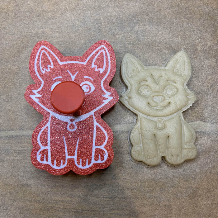 CookieStamp - Caine, 87x60x16 mm - Cookie Cutter Decorativ pentru Aluat, Ștampilă pentru Biscuiți Unicat - Ideal pentru copii [6]