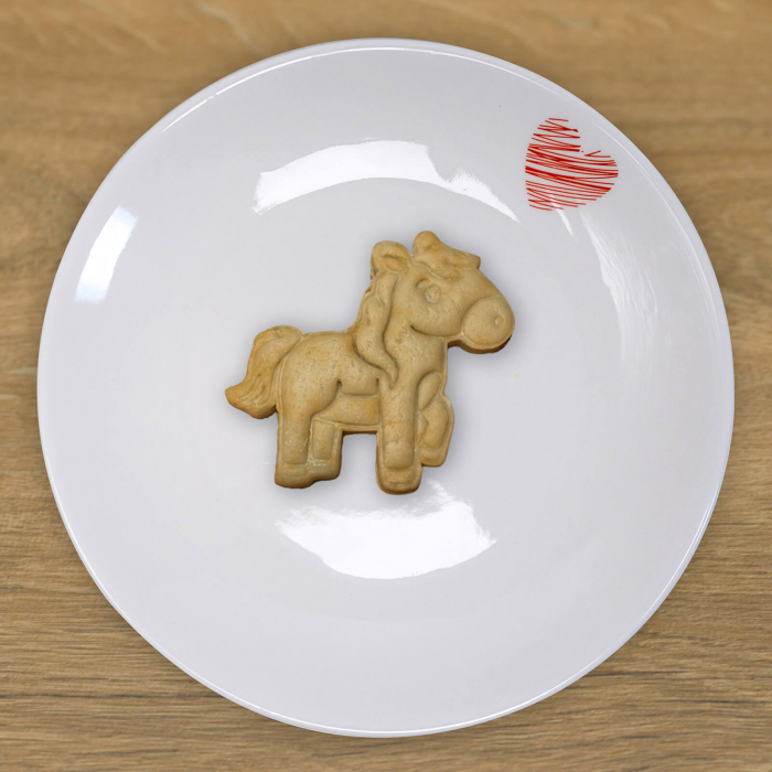 CookieStamp - Cal, 84x90x16 mm - Cookie Cutter Decorativ pentru Aluat, Ștampilă pentru Biscuiți Unicat - Ideal pentru copii [5]