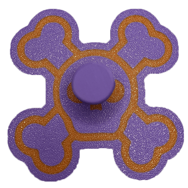 CookieStamp - Craniu Schelet, 86x86x16 mm - Cookie Cutter Decorativ pentru Aluat, Ștampilă pentru Biscuiți Unicat - Ideal pentru copii [8]