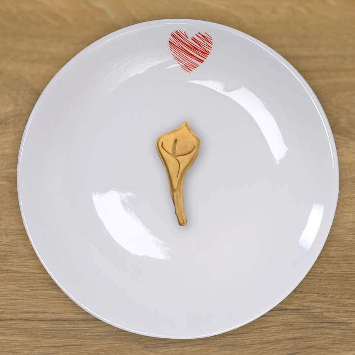 CookieStamp - Floare Crin, 97x45x16 mm - Cookie Cutter Decorativ pentru Aluat, Ștampilă pentru Biscuiți Unicat - Ideal pentru copii [5]