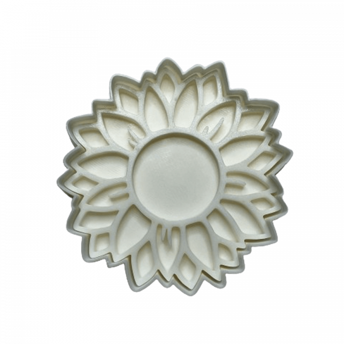 CookieStamp - Floare Crizantema, 80x80x16 mm - Cookie Cutter Decorativ pentru Aluat, Ștampilă pentru Biscuiți Unicat - Ideal pentru copii [7]