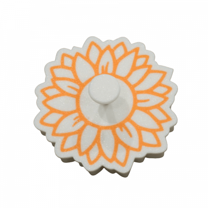 CookieStamp - Floare Crizantema, 80x80x16 mm - Cookie Cutter Decorativ pentru Aluat, Ștampilă pentru Biscuiți Unicat - Ideal pentru copii [8]