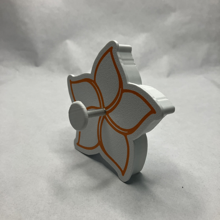 CookieStamp - Floare Plumeria, 88x88x16 mm - Cookie Cutter Decorativ pentru Aluat, Ștampilă pentru Biscuiți Unicat - Ideal pentru copii [9]