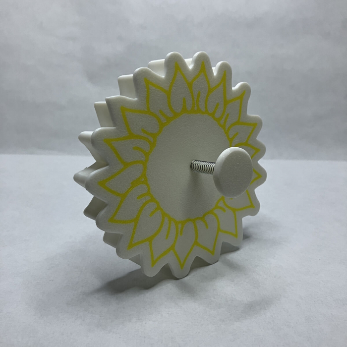 CookieStamp - Floarea Soarelui, 80x80x16 mm - Cookie Cutter Decorativ pentru Aluat, Ștampilă pentru Biscuiți Unicat - Ideal pentru copii [9]