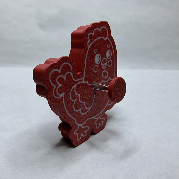 CookieStamp - Gaina, 87x78x16 mm - Cookie Cutter Decorativ pentru Aluat, Ștampilă pentru Biscuiți Unicat - Ideal pentru copii [9]