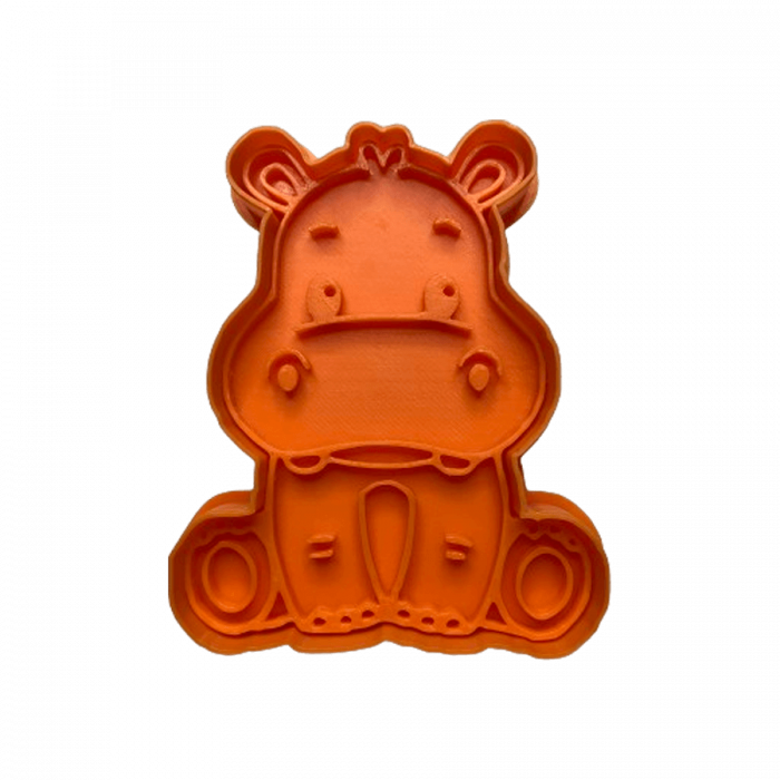 CookieStamp - Hipopotam, 90x75x16 mm - Cookie Cutter Decorativ pentru Aluat, Ștampilă pentru Biscuiți Unicat - Ideal pentru copii [7]